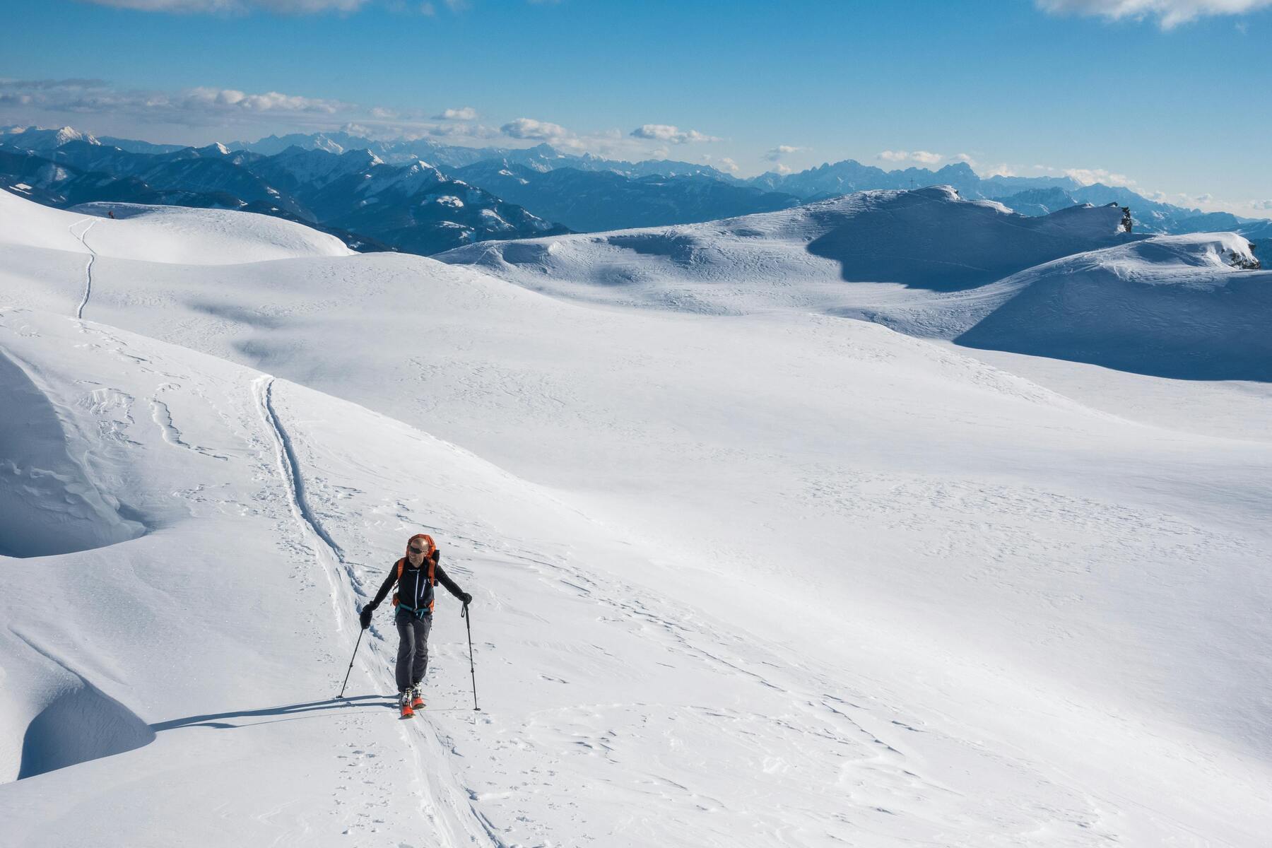 Alpina stighudar ger frihet på toppturen